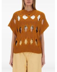 Alysi - Cable-Knit Sweater - Lyst