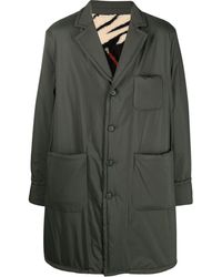 4SDESIGNS - Single-breasted Button Parka Coat - Lyst