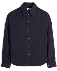 Lemaire - Pointed Collar Shirt - Lyst
