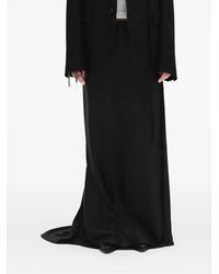 Ann Demeulemeester - Eveline Silk Maxi Skirt - Lyst