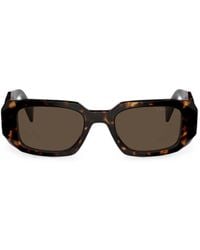 Prada - Symbole Geometric-Frame Sunglasses - Lyst