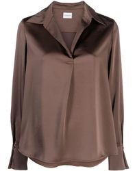 Claudie Pierlot - Blouse Met V-hals - Lyst