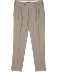 Dell'Oglio - Tapered Wool Chino Trousers - Lyst