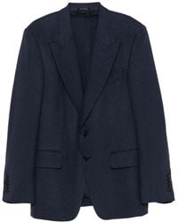 Tom Ford - Button-Fastening Blazer - Lyst
