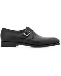 Ferragamo - Tramezza Single-Monkstrap Shoes - Lyst