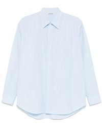 AURALEE - Cotton Shirt - Lyst
