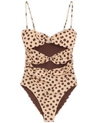 Valentino Garavani - Lycra One-Piece Swimsuit - Lyst