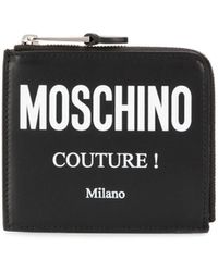 Moschino - Couture Wallet With Logo - Lyst