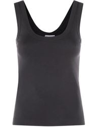Brunello Cucinelli - Ribbed-Knit Tank Top - Lyst