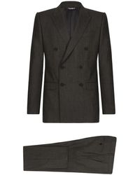 Dolce & Gabbana - Double-Breasted Martini Suit - Lyst