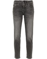 AG Jeans - Ex-Boyfriend Slim Mid-Rise Jeans - Lyst
