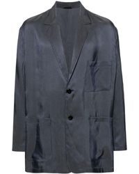 Giorgio Armani - Patterned-jacquard Shirt Jacket - Lyst