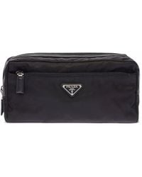 Prada - Pouch Da Viaggio Re-Nylon - Lyst