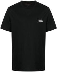 Michael Kors - Empire Logo-print T-shirt - Lyst