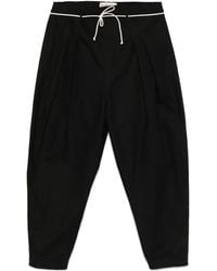 Mordecai - Pleated Drawstring Trousers - Lyst