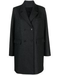 Skall Studio - Robin Recycled Wool Double-Breasted Coat - Lyst