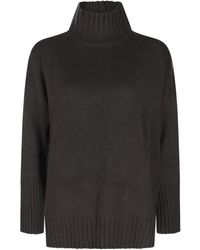 Antonelli - Coltrui Met Geribbelde Manchetten - Lyst