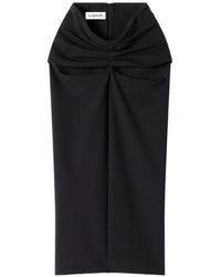 Lanvin - Midi Skirt - Lyst