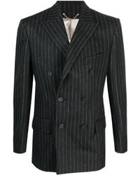 Golden Goose - Pinstriped Double-breasted Blazer - Lyst