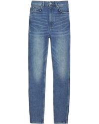 Anine Bing - Skinny-Jeans mit hohem Bund - Lyst