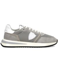 Philippe Model - Tropez 2.1 Shield-Shape-Patch Sneakers - Lyst