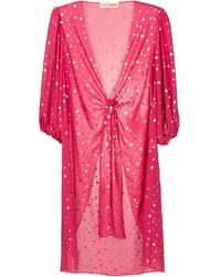 Olympiah - Robe De Plage À Imprimé Étoiles - Lyst