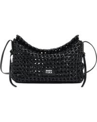 Bimba Y Lola - Small Plaited Leather Crossbody Bag - Lyst