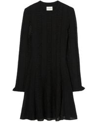 Claudie Pierlot - Lurex Knitted Skater Dress - Lyst