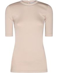 Brunello Cucinelli - Camiseta con aplique Monili - Lyst