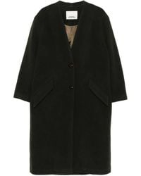 Isabel Marant - Jas Met Opgestikte Zak En Knopen - Lyst