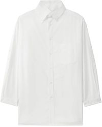 Yohji Yamamoto - Katoenen Overhemd - Lyst