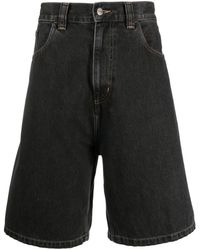 Carhartt - Short ample en jean à patch logo - Lyst