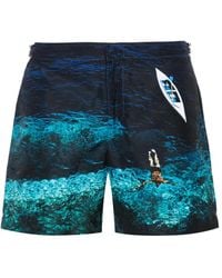 Orlebar Brown - Deep Sea Mid-length Swim Shorts - Lyst