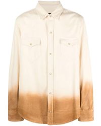 Alanui - Camisa Bright Hues De Denim Estampada - Lyst
