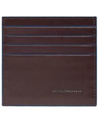 Piquadro - Logo-Plaque Cardholder - Lyst