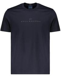 Paul & Shark - Logo-Print Short-Sleeve T-Shirt - Lyst