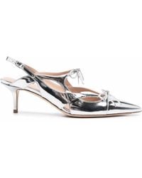 SCAROSSO - X Paula Cademartori Cinderella Leather Pumps - Lyst