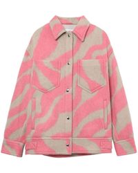 IRO - Edwina Zebra-pattern Jacket - Lyst