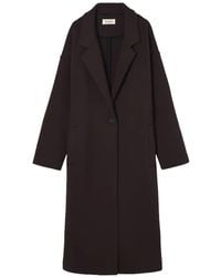 Psophia - Notched-Lapels Single-Breasted Coat - Lyst