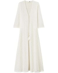 Twinset - Robe De Plage En Maille Ajourée - Lyst