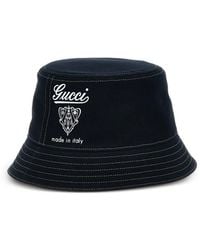 Gucci - Coat Of Arms Bucket Hat - Lyst