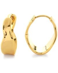 Monica Vinader - フープピアス - Lyst