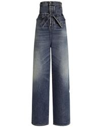 Dolce & Gabbana - Belted Button-Fastening Jeans - Lyst