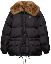 Prada - Gewatteerd Jack Met Email Triangel-Logo - Lyst