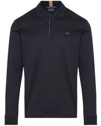 Paul & Shark - Appliqué-Logo Polo Shirt - Lyst