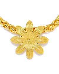 D'Estree - Elizabeth Floral-Detail Necklace - Lyst