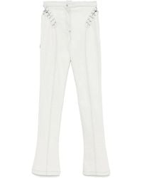 Blumarine - Lace-Up Jeans - Lyst