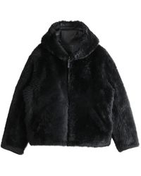 Yves Salomon - Hooded Faux-Fur Jacket - Lyst