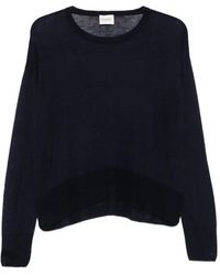 Closed - Wool Crewneck Sweater - Lyst