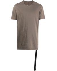Rick Owens - Level Strap-detail T-shirt - Lyst